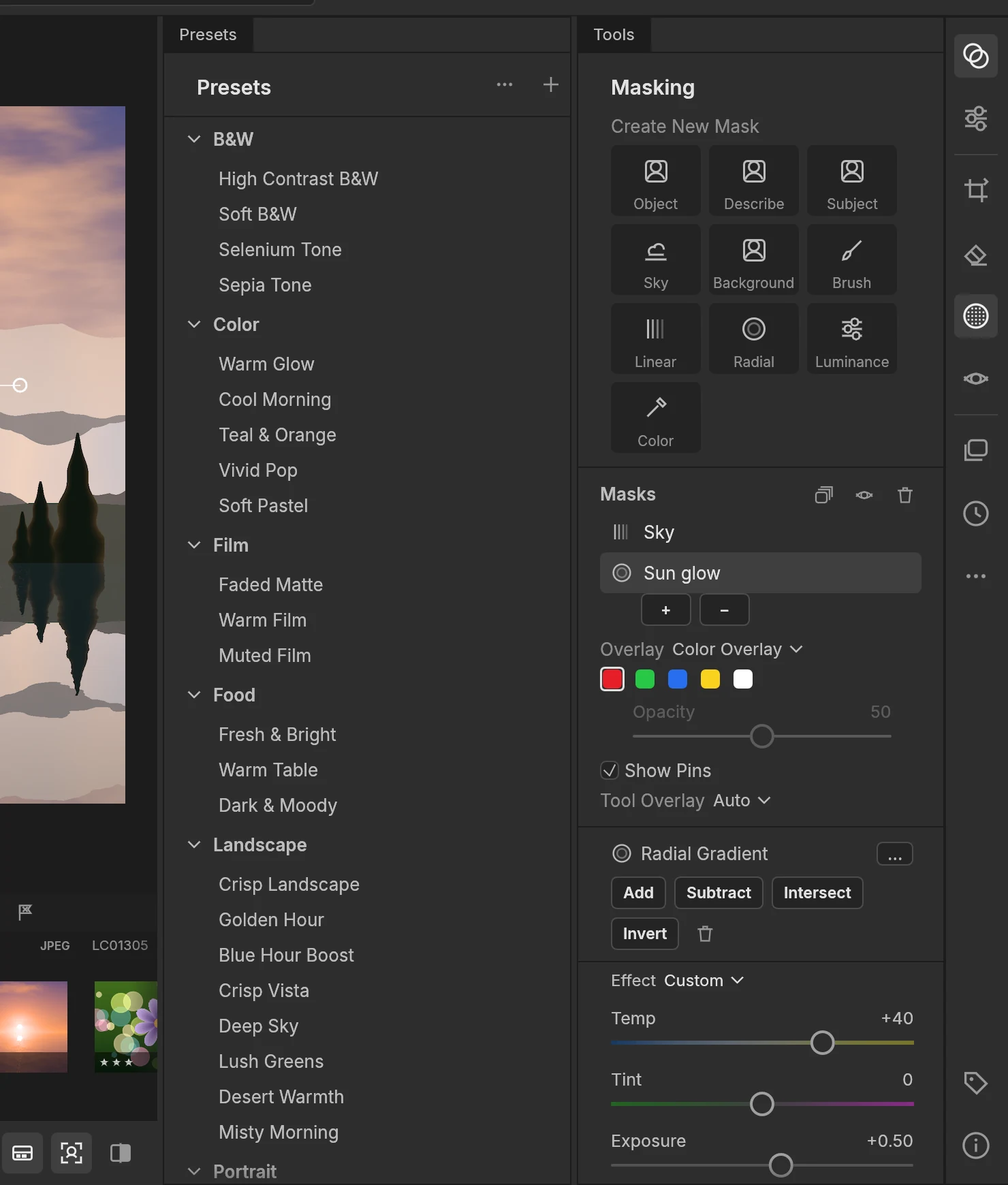 Áp preset